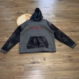 KRYPTEK Performance Hoodie Gray Black Hex Pattern 
Mens Outdoor READ DESC